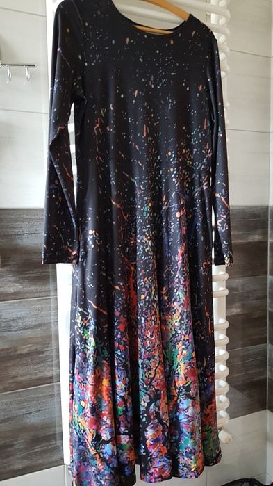 Sukienka z nadrukiem