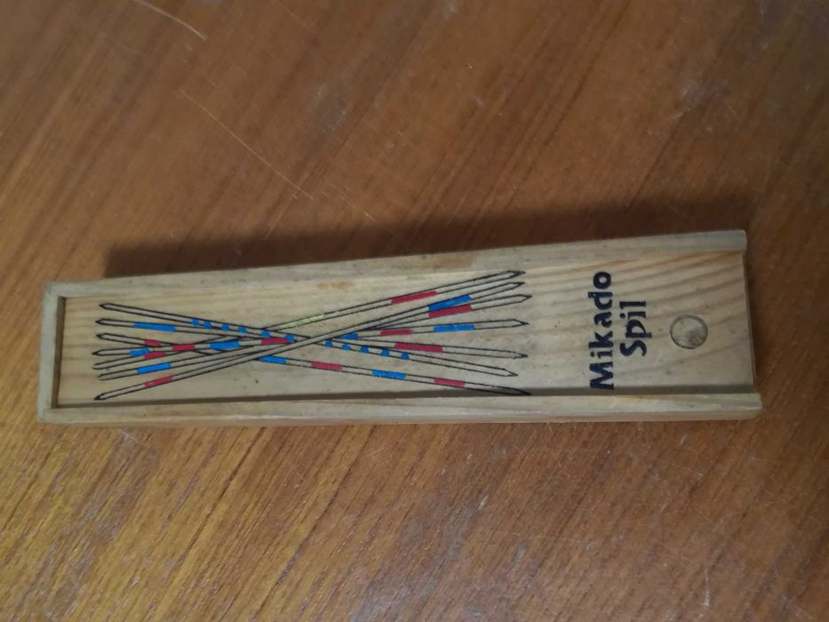 Bierki drewniane 19 cm Mikado Spiel gra