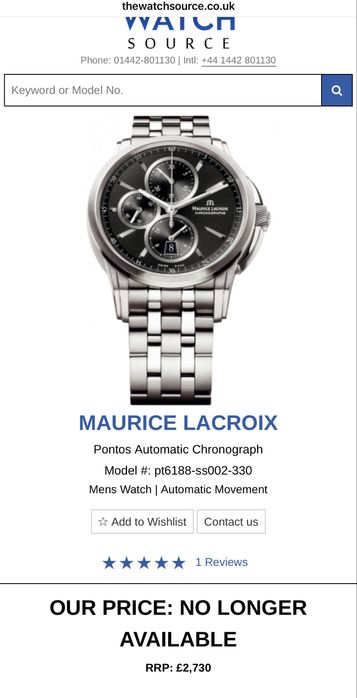 Maurice Lacroix Pontos Automatic