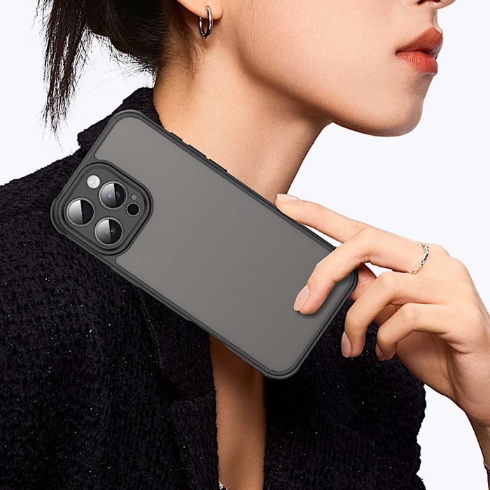 Etui JOLLBY. Shadow do iPhone 16 Pro (Frosted Black)