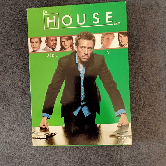 Dr House - Série 4 (4 DVDs) - Original Universal