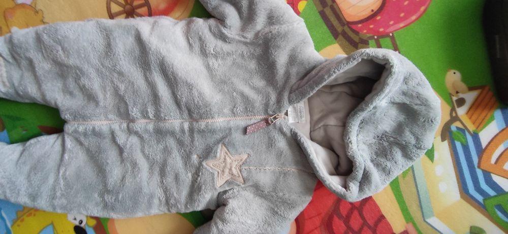 Kombinezon zimowy chłopiec dziewczynka 56 62