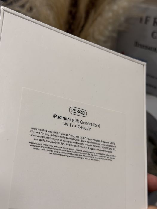 ipad mini 6 256gb space gray + LTE