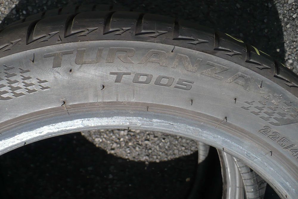 Opony Bridgestone Turanza T005 225/45R17 91W 6,5mm Lato 2020r. 2 szt.
