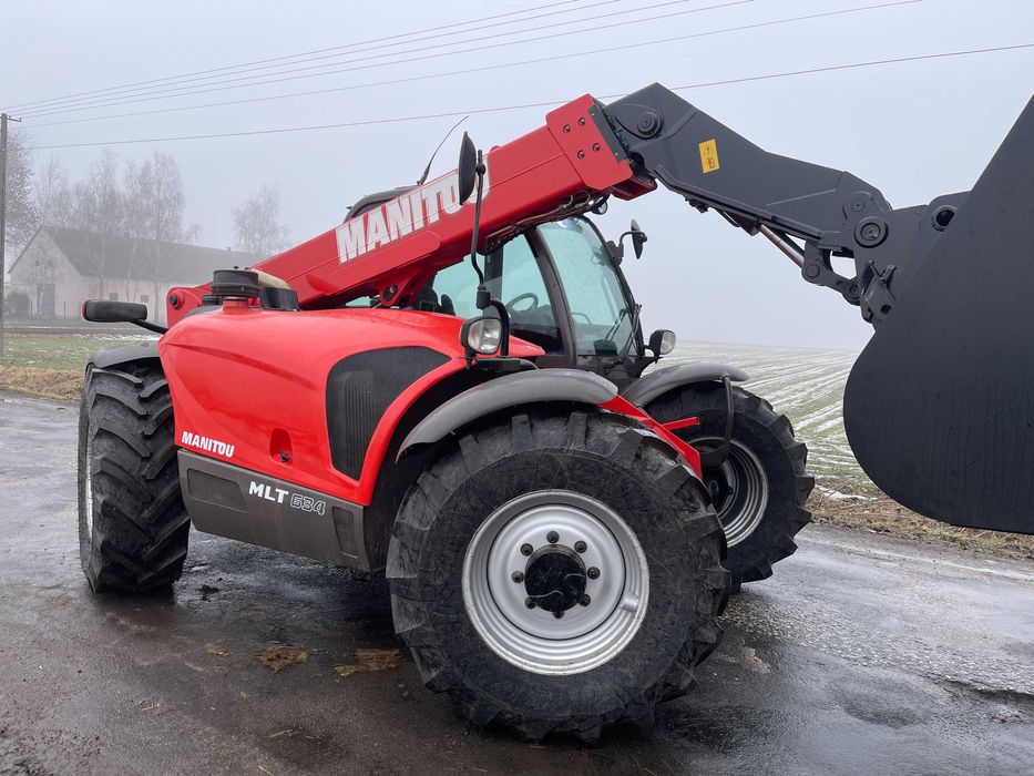 Ładowarka teleskopowa Manitou MLT 634_DEUTZ,4X4,6 Metrów_2015 ROK_Igła
