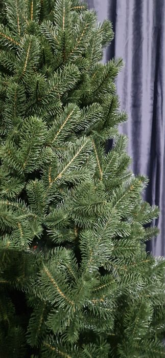 Ялинка штучна 1,8м лита пишна Елка искусственная литая 180 см