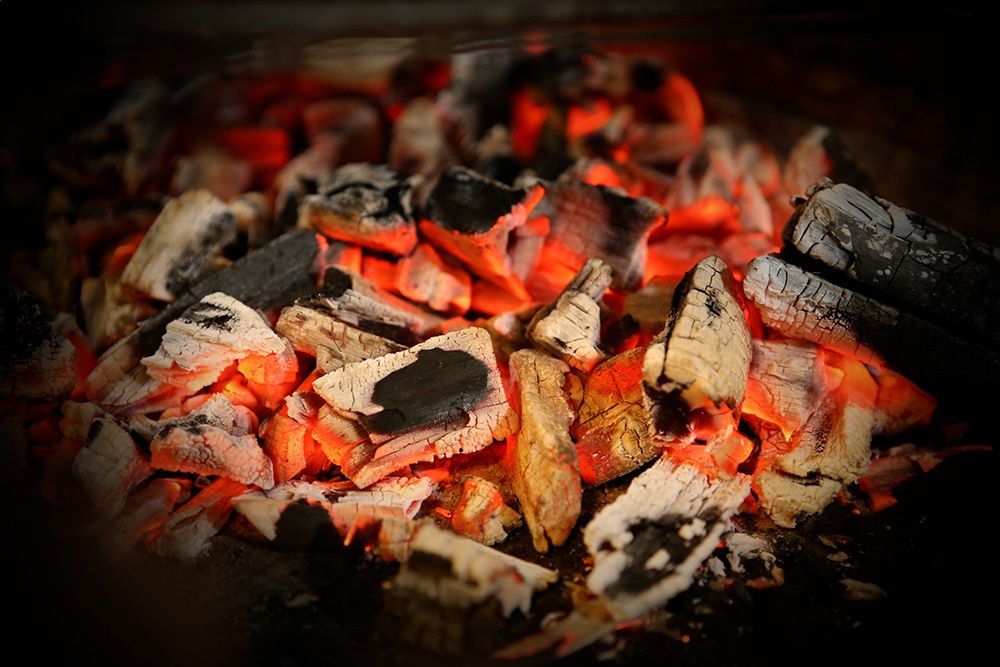 Sacas de carvão de qualidade