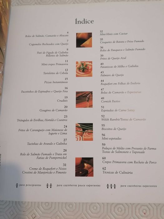 Livros de receitas