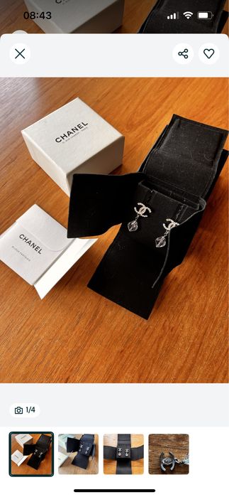 Сережки CHANEL. Оригінал