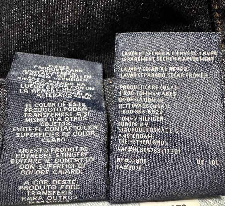 Джинсы Tommy Hilfiger.