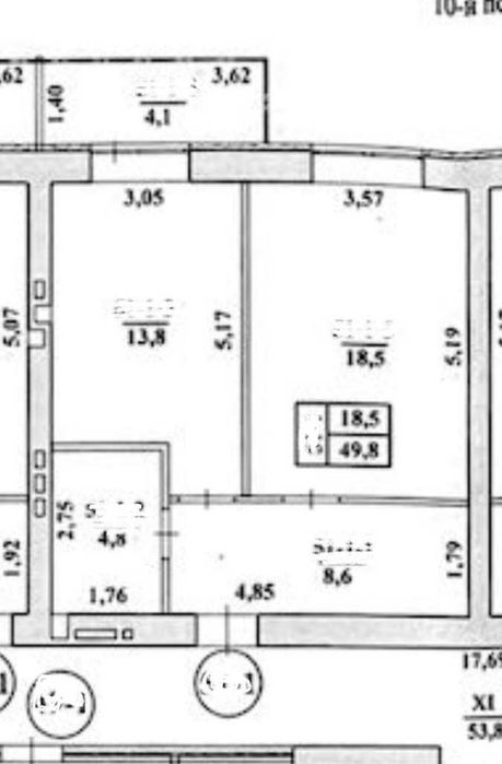 Продаж просторої квартири в новобудові