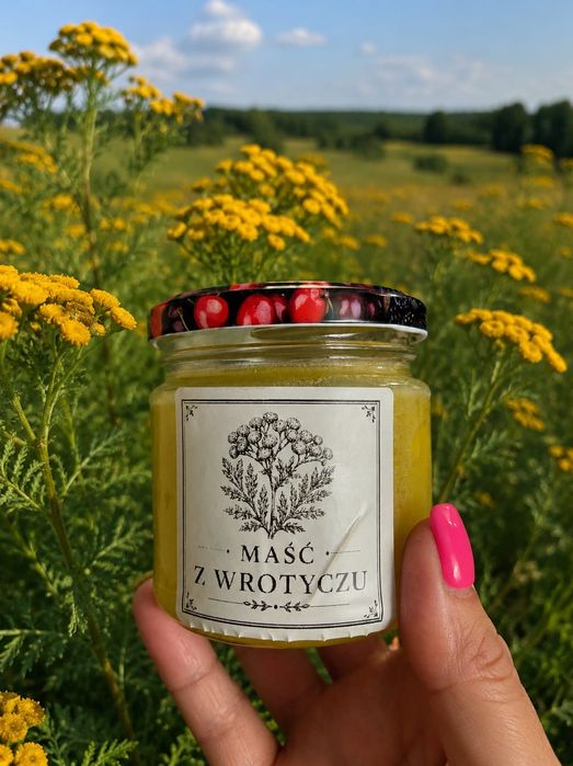 Naturalna maść z wrotyczu