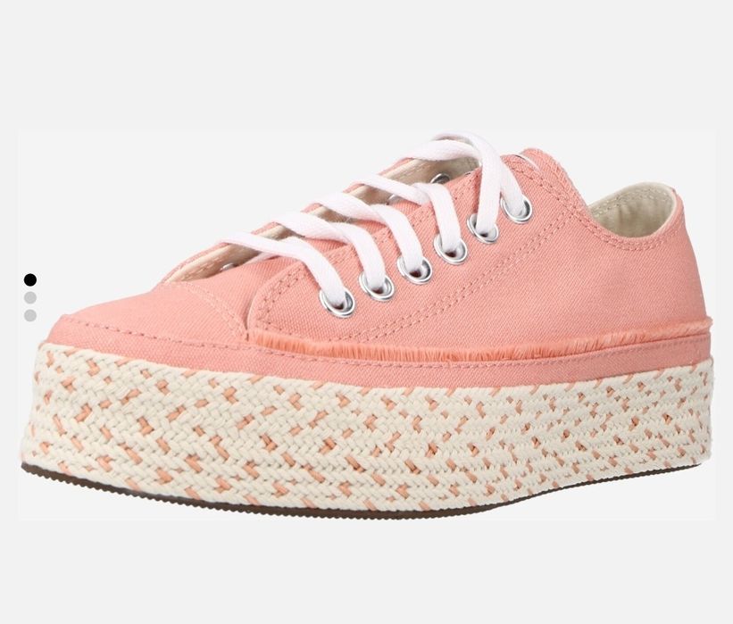 Trampki espadryle Converse Chuck Taylor 37,5 24cm różowe 7