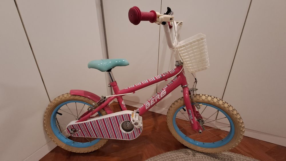 Bicicleta menina Berg roda 16