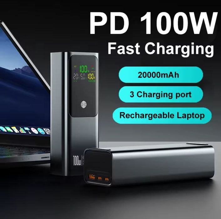 PD 100W DIY корпус кейс павер банка павербанка  Fast Charging 21700