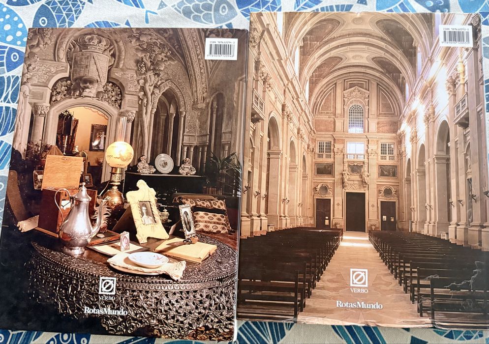 4 volumes de coleção Única ilustrada Nova Parques e reservas naturais + Palácios