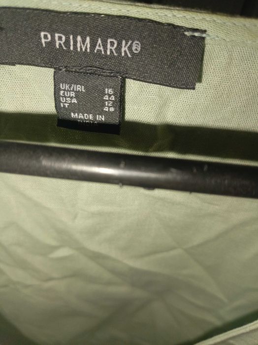 Primark: miętowa bluzka z krótkim rękawem 44