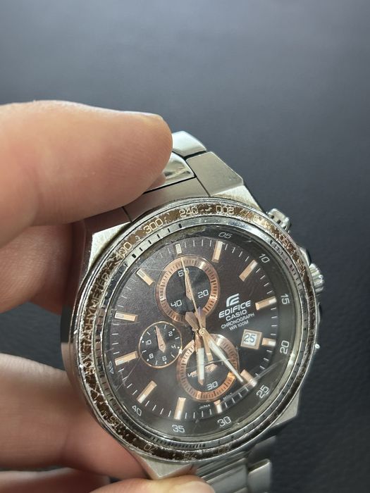 Zegarek Casio Edifice EF 546 Br z Chronograph Pal dzie OLX.pl