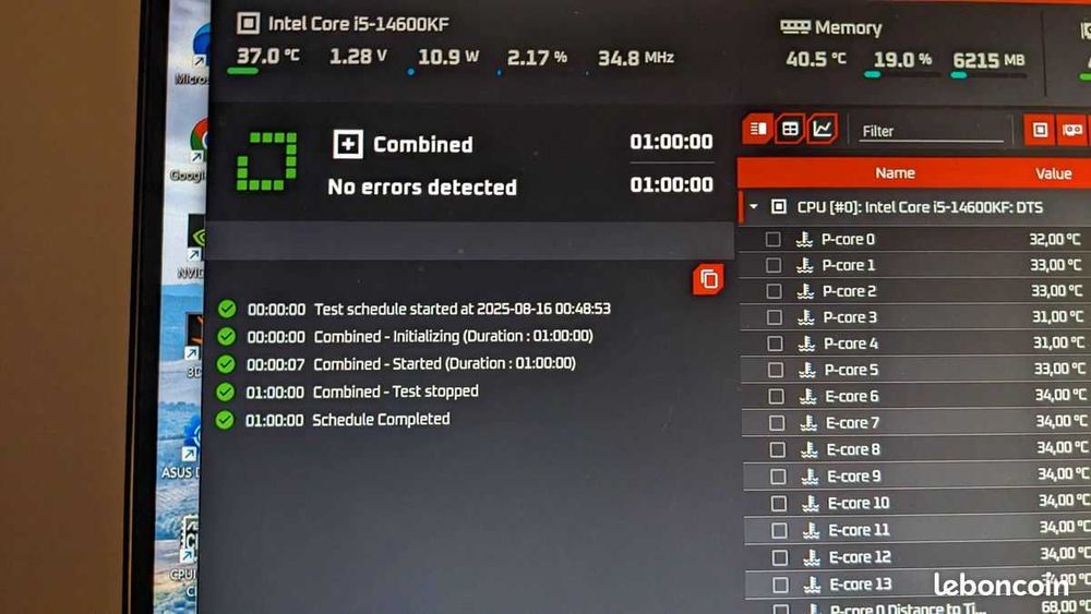 PC Gamer (NEW) Intel Core i5-14600KF – RTX 5070 – 32 GB DDR5 RAM64284488754179123