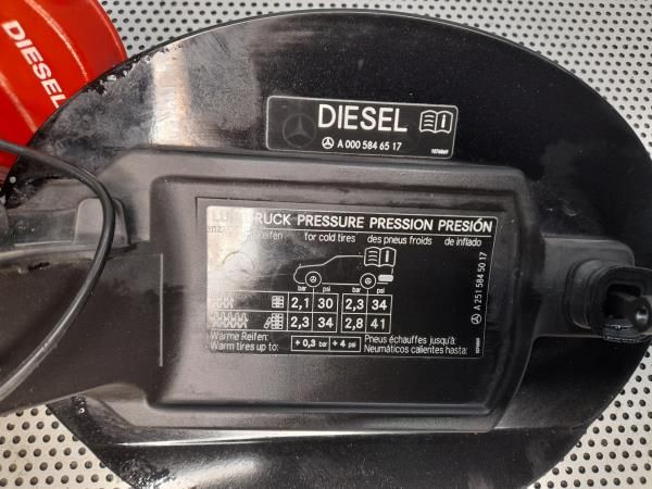 Tampa depósito combustível MERCEDES-BENZ Classe R (W251, V251)