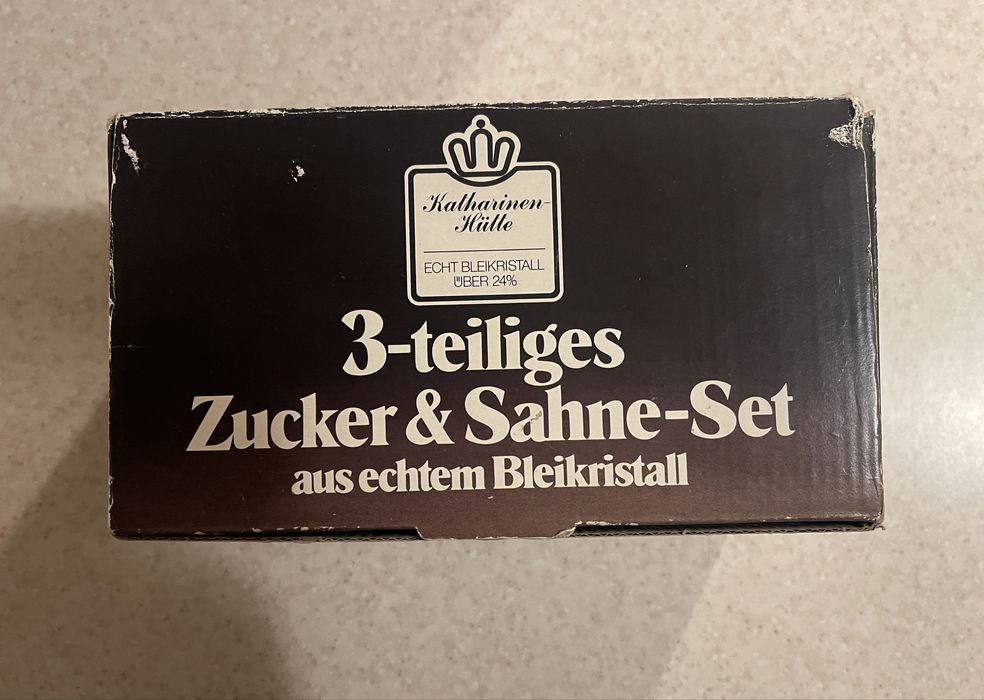 Продам кришталевий набір із трьох предметів