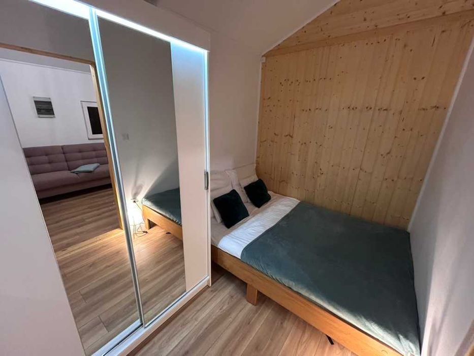 Domek, sauna, balia całoroczny Rokitki- "Adam" - 4 osobowy