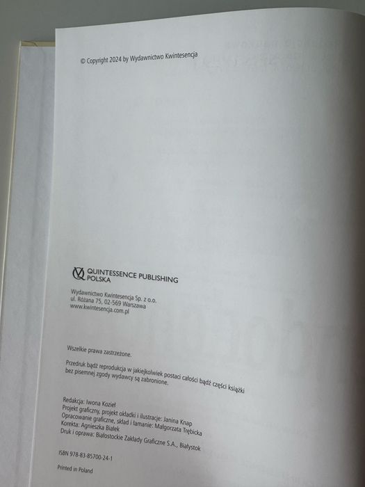 endodoncja Halina Pawlicka Mariusz Lipski quintessence