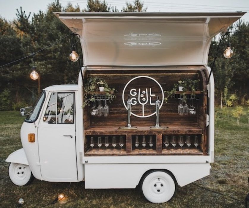 Mobilny bar Piaggio