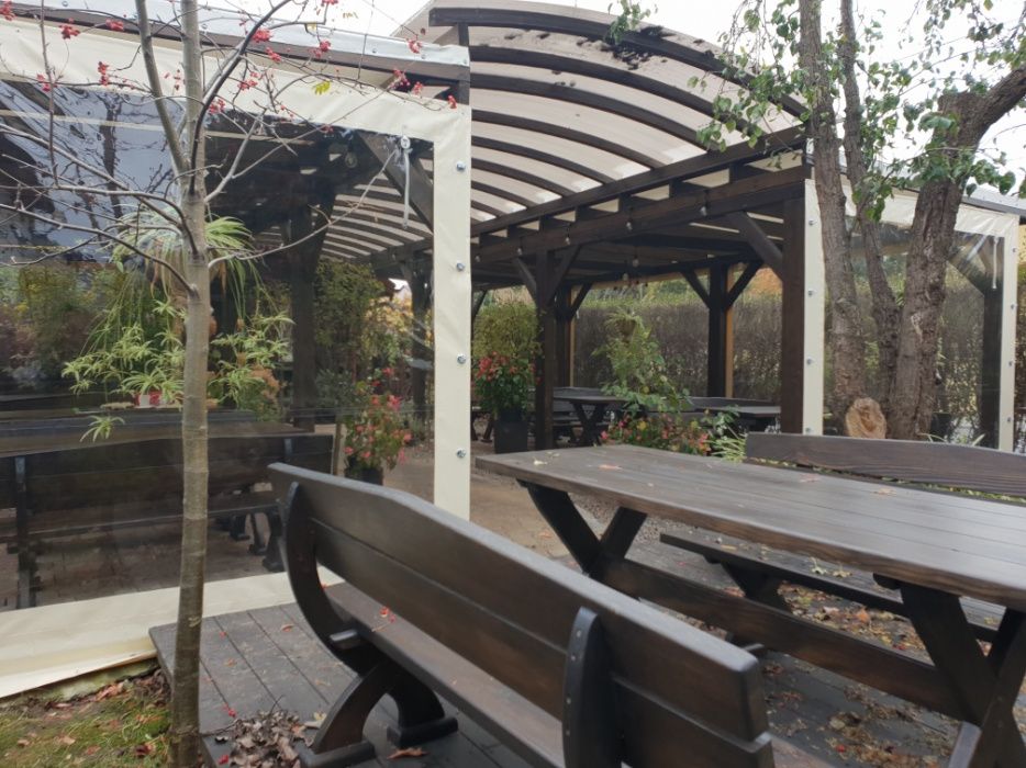 Plandeka altana altana taras zabezpieczenie