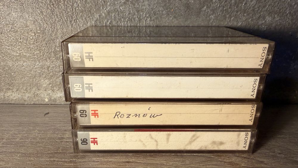 Kaseta magnetofonowa Sony HF 3x60 1x90