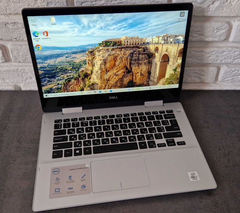 Ноутбук Dell Inspiron 5491 /i7-10510U/12/256/Трансформер