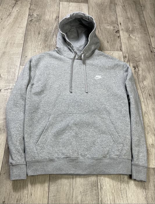 Nike кофта толстовка XL размер балахон серая