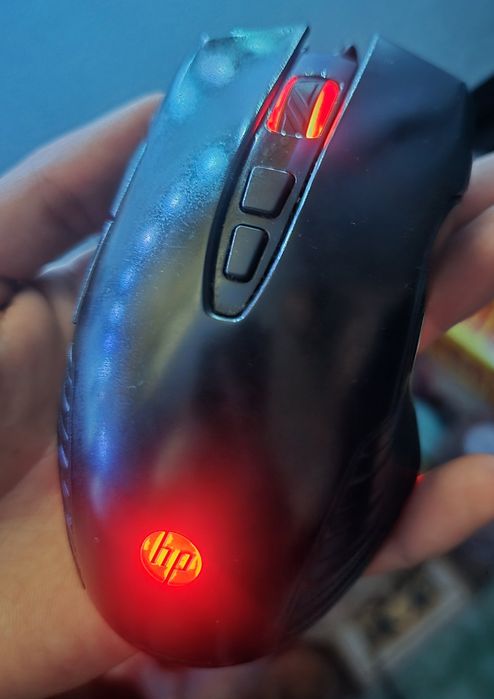 Rato Gamer   Hp com varias cores Leds