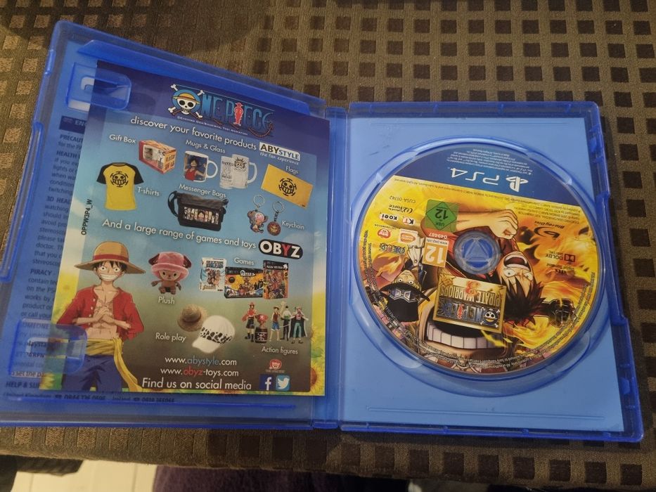 Jogo ps4  One Piece Pirate Warrior 3
