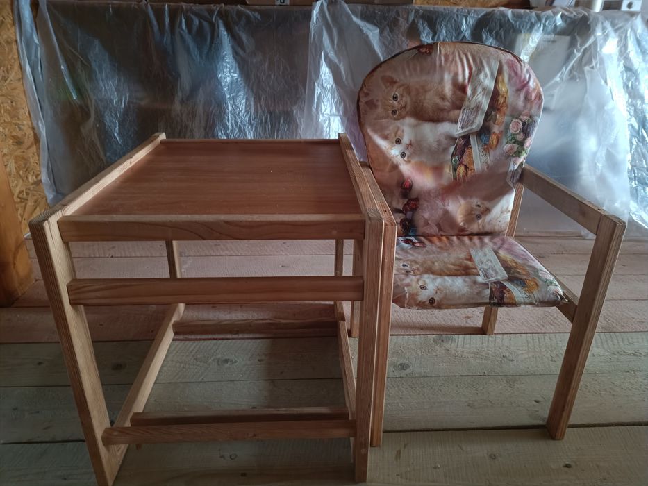 Стільчик трансформер дитячий для годування, б/у