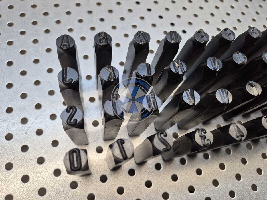 Numeratory litery + cyfry 10mm 36el numeratory cyfry numeratory litery