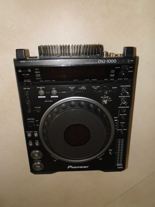 Profesjonalny Odtwarzacz CD DVD MP3 PIONEER DVJ-1000.Jak Nowy.Okazja