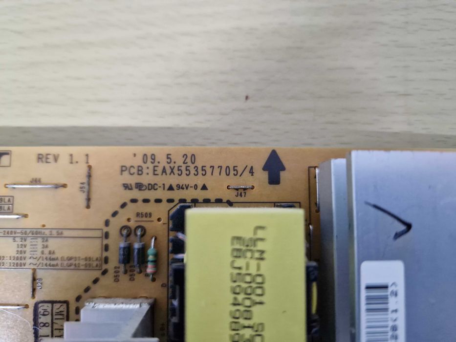 LG 37LH3000 Power Supply64354213894787122