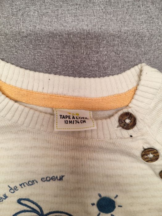 TAO Tape a l’Oeil sweter sweterek 74 next