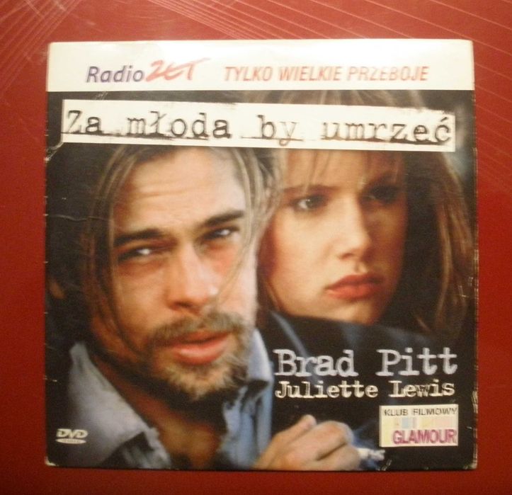 film DVD Za młoda by umrzeć Brad Pitt Juliette Lewis