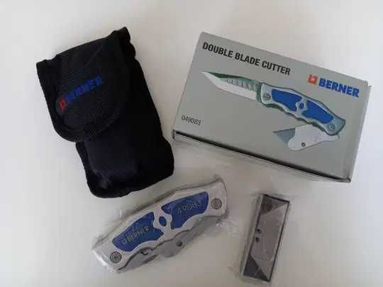 Nowy nóż monterski Berner Double Blade Cutter