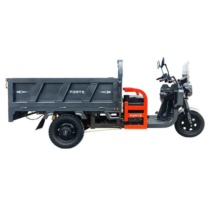Вантажний електричний трицикл FORTE GP-1200-C Сірий