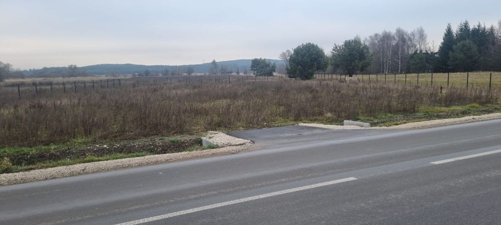 Ostrów gmina Chęciny działka budowlana