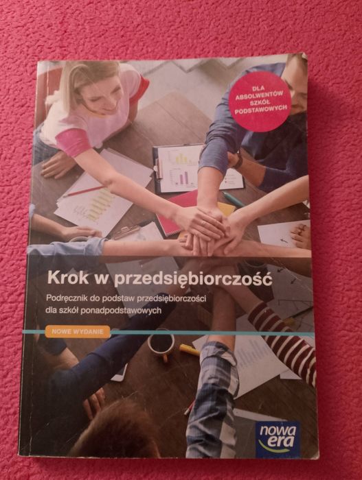 Krok w przedsiębiorczość nowe wydanie nowa era
