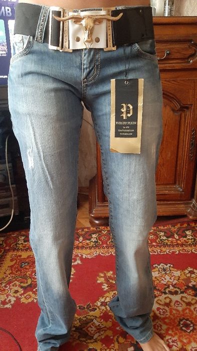 Новые джинсы бренд Philipp Plein, нові джинси Филипп Плейн, 27 розмір