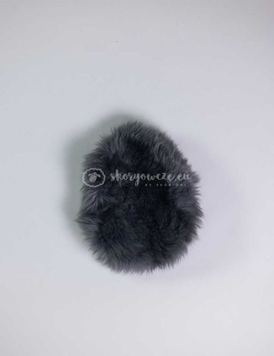 Nakładka/ pokrowiec na siodełko rowerowe - stalowy szary