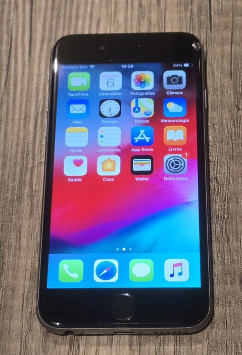 Iphone 6  64GB bom estado cinzento