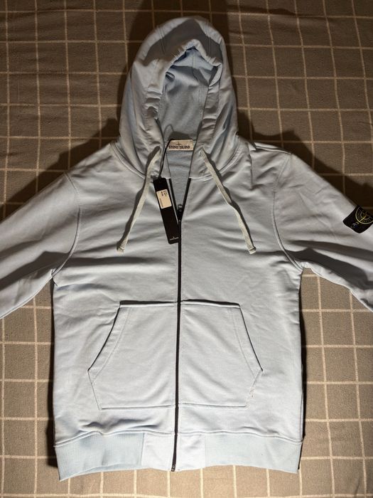 Блакитна кофта Stone Island