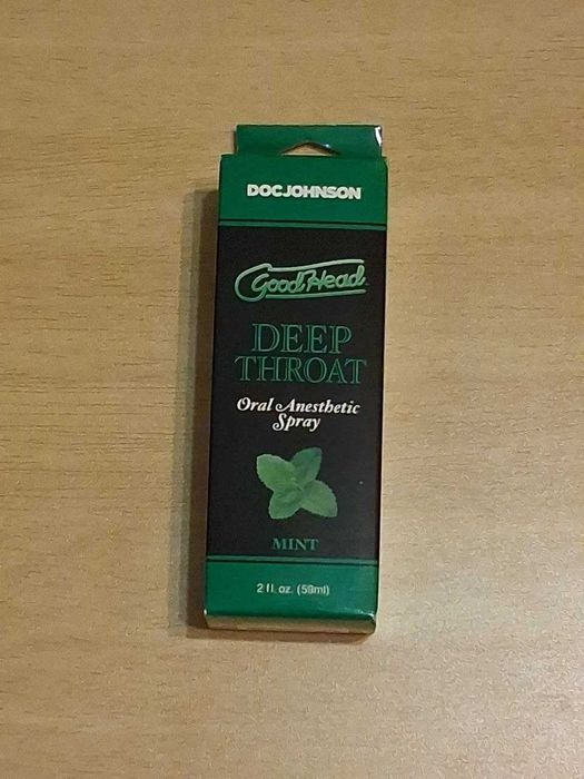 Спрей для глибокого мінету,для орального сексу  Doc Johnson м'ята