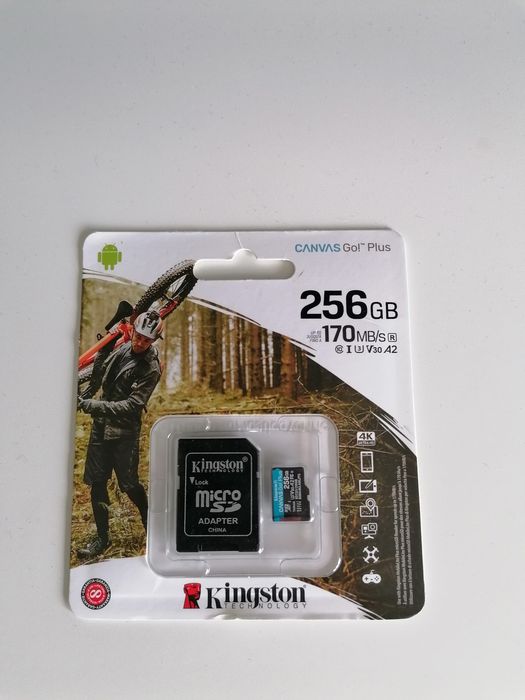 Cartão Micro SD 256Mb Canvas64584327670915120